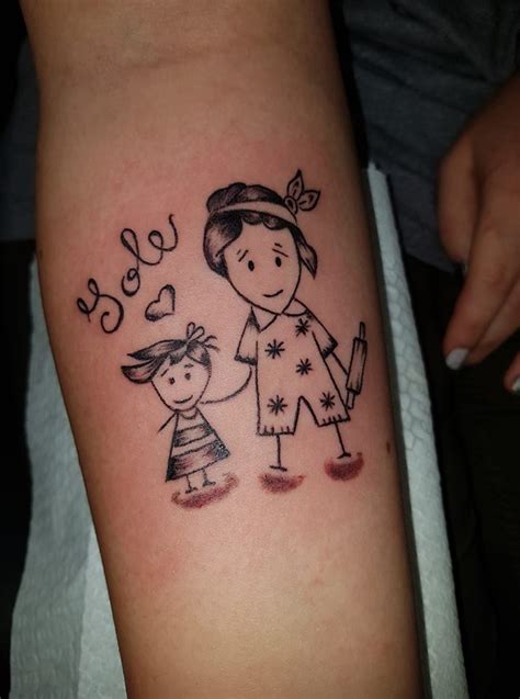 tatuaggi nonna e nipote|Tattoo nonna e nipote